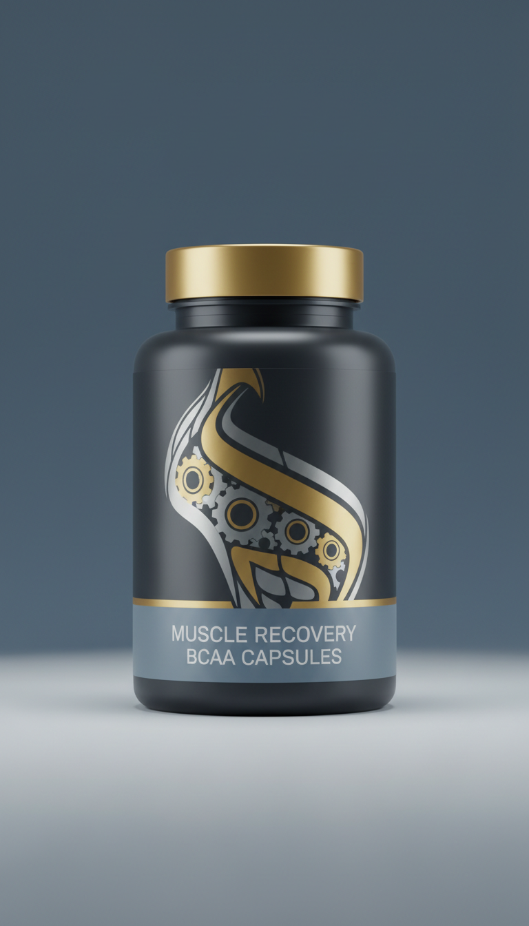 Muscle recovery BCAA capsules, fast-acting