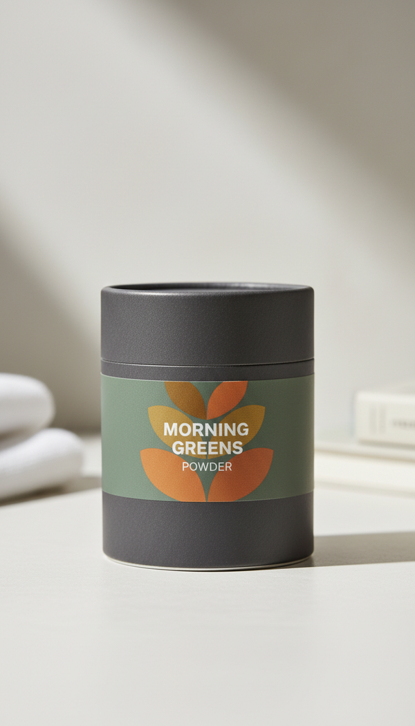 Morning Greens Powder With Spirulina